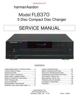 HarmanKardon-FL8370-cd-sm维修电路原理图.pdf
