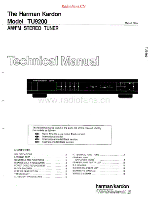 HarmanKardon-TU9200-tun-sm维修电路原理图.pdf