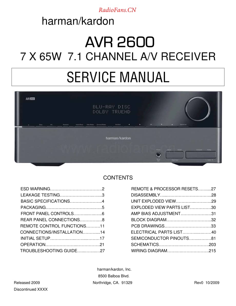 HarmanKardon-AVR2600-avr-sm维修电路原理图.pdf_第1页
