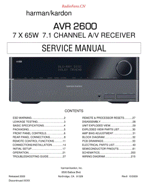 HarmanKardon-AVR2600-avr-sm维修电路原理图.pdf