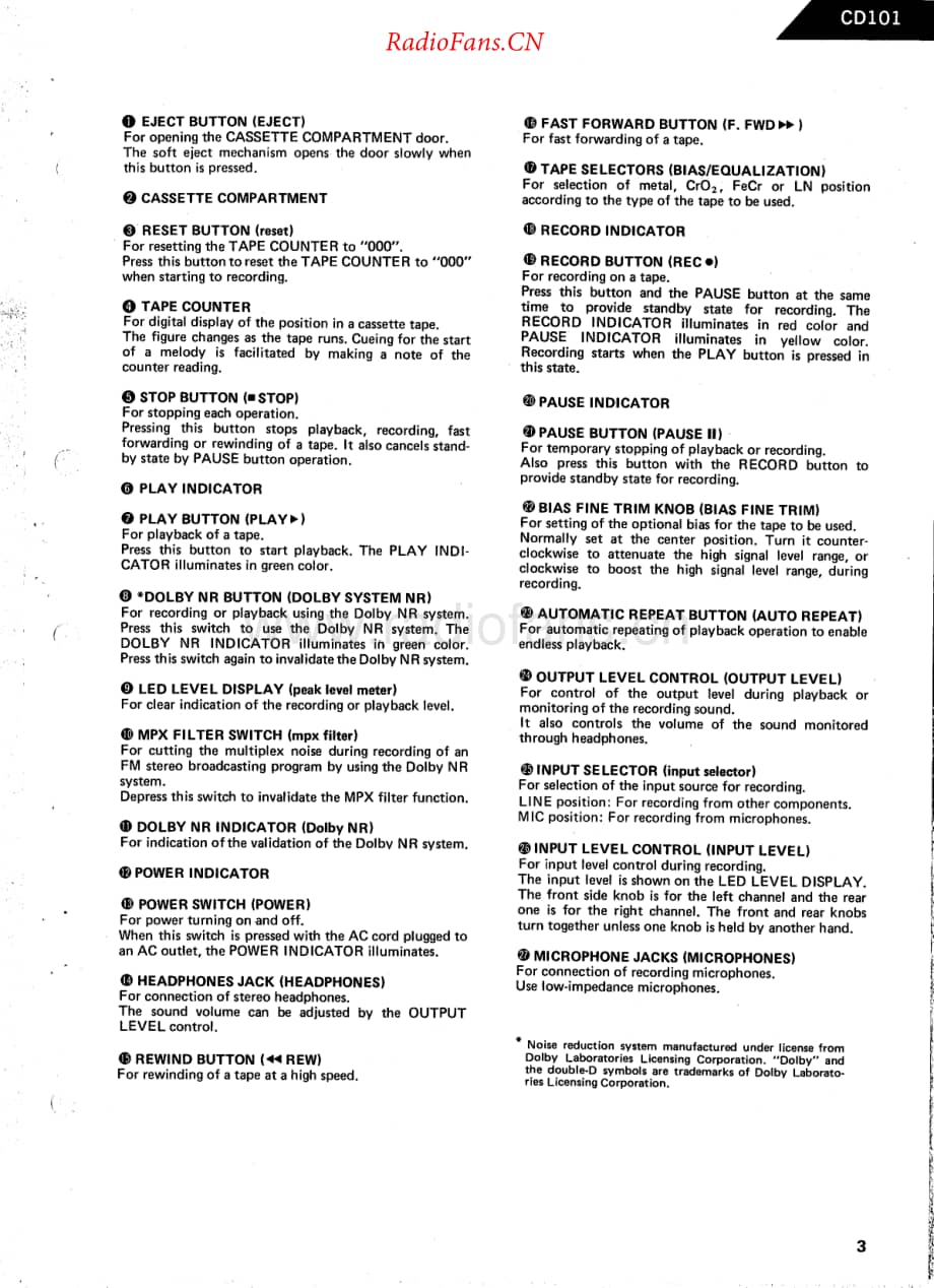 HarmanKardon-CD101-tape-sm维修电路原理图.pdf_第3页