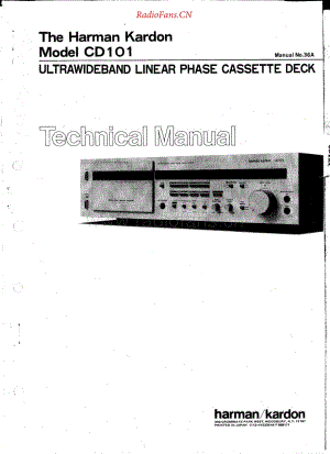 HarmanKardon-CD101-tape-sm维修电路原理图.pdf