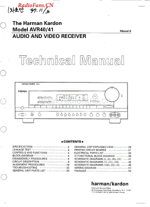 HarmanKardon-AVR41-avr-sm维修电路图 手册.pdf