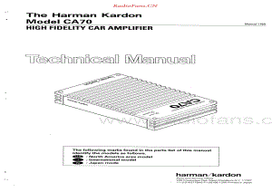 HarmanKardon-CA70-pwr-sm维修电路原理图.pdf