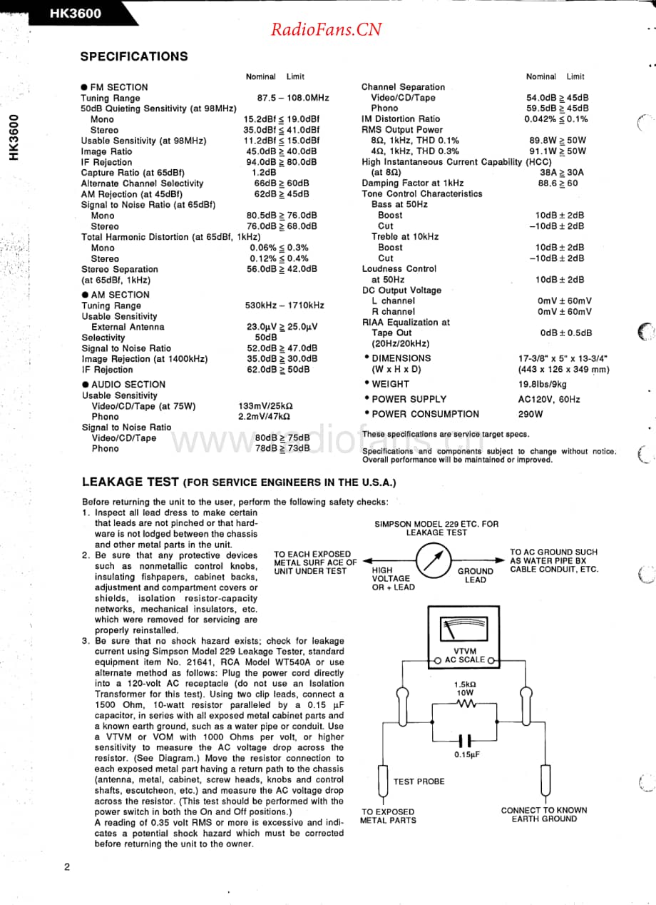 HarmanKardon-HK3600-rec-sm维修电路原理图.pdf_第2页