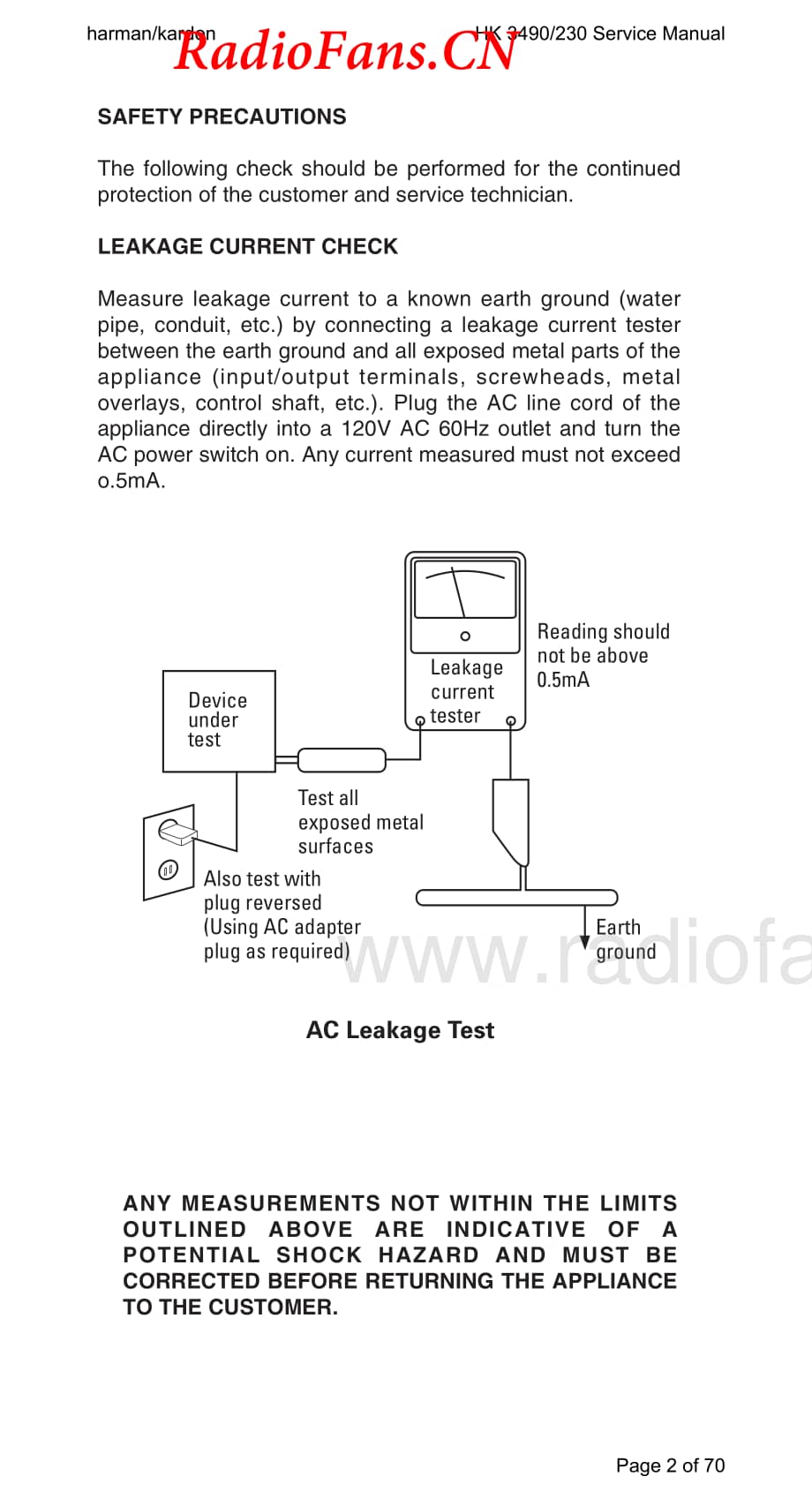 HarmanKardon-230-rec-sm维修电路图 手册.pdf_第2页
