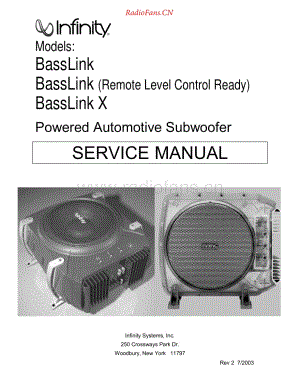 HarmanKardon-BassLinkX-spk-sm维修电路原理图.pdf
