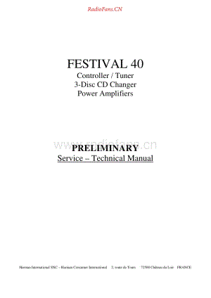 HarmanKardon-Festival40-rec-sm维修电路原理图.pdf