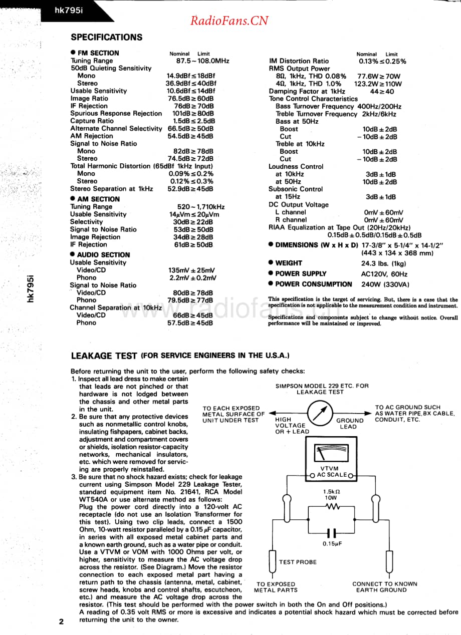 HarmanKardon-HK795I-rec-sm维修电路原理图.pdf_第2页