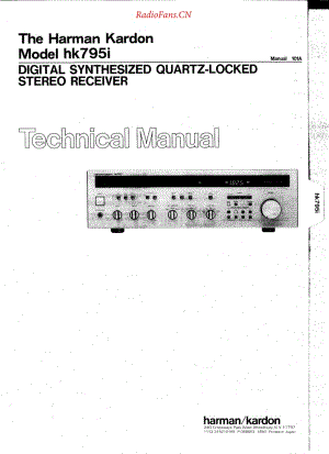 HarmanKardon-HK795I-rec-sm维修电路原理图.pdf
