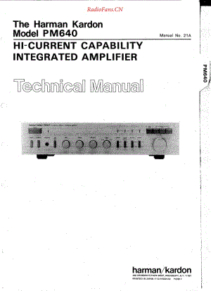 HarmanKardon-PM640-int-sm维修电路原理图.pdf