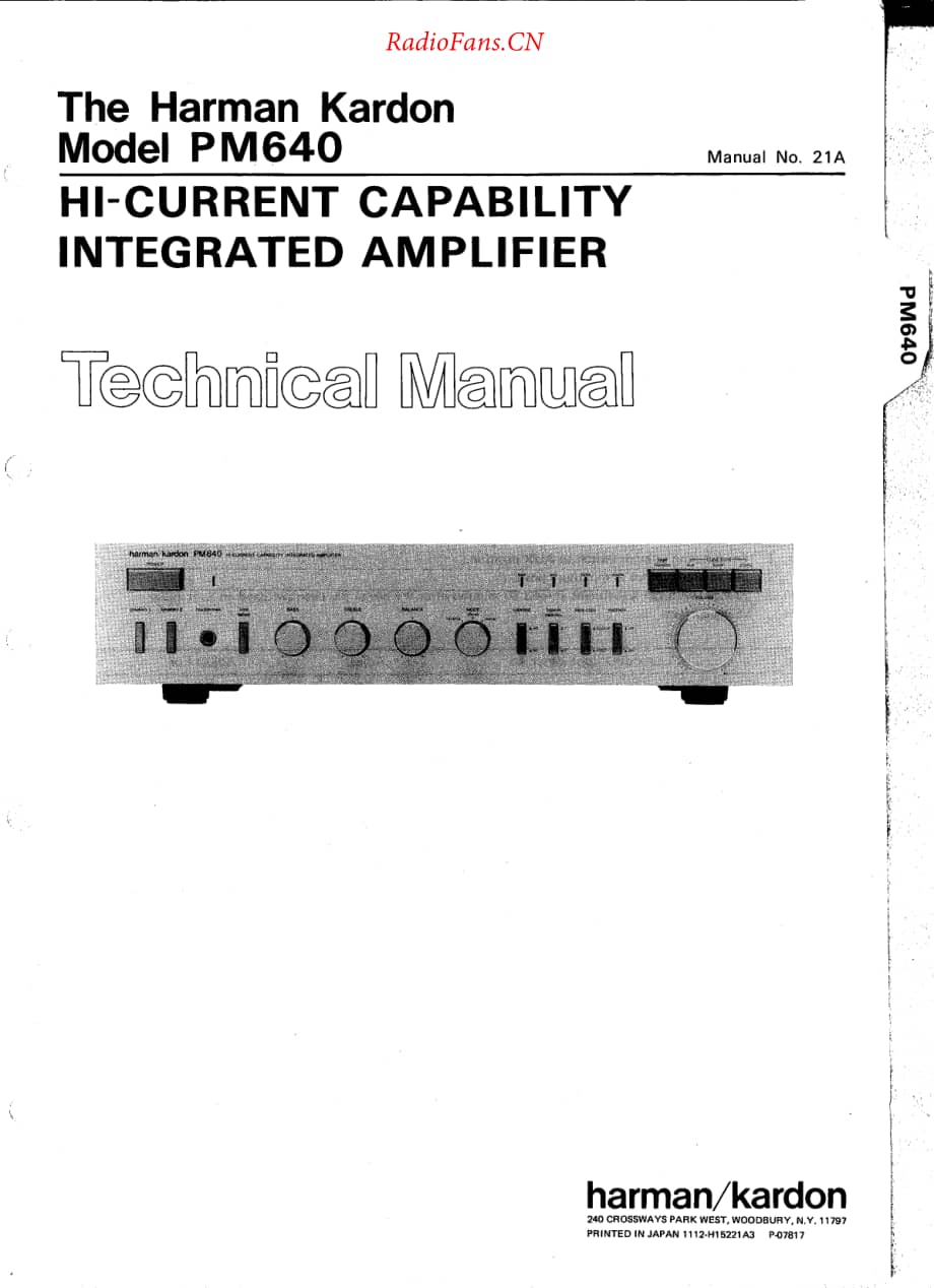 HarmanKardon-PM640-int-sm维修电路原理图.pdf_第1页