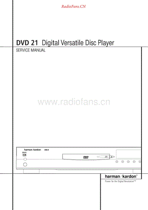 HarmanKardon-DVD21-cd-sm维修电路原理图.pdf