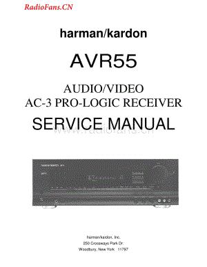HarmanKardon-AVR55-avr-sm维修电路图 手册.pdf