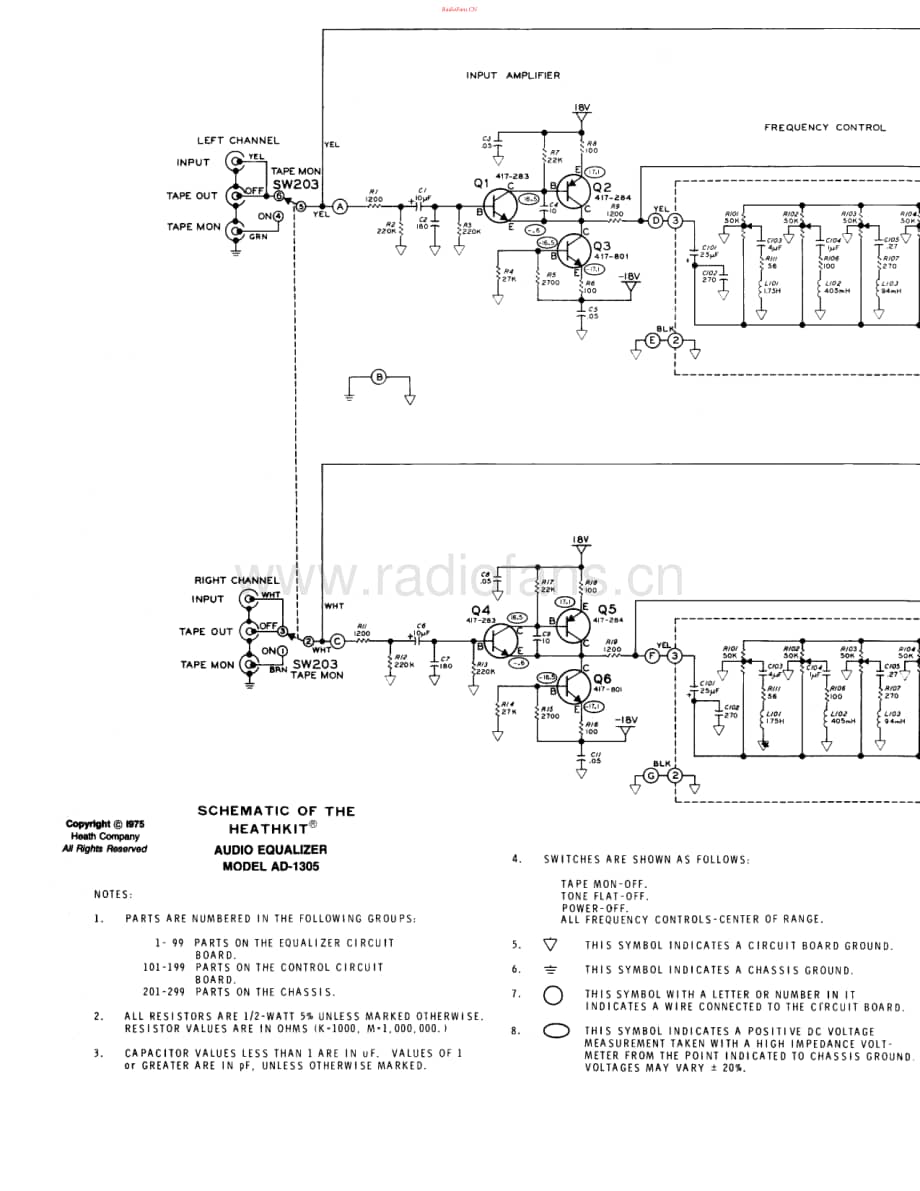Heathkit-AD1305-eq-sch维修电路原理图.pdf_第1页