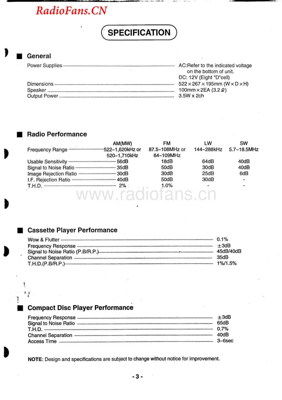 Goldstar-CD50-tape-sm维修电路图 手册.pdf_第2页