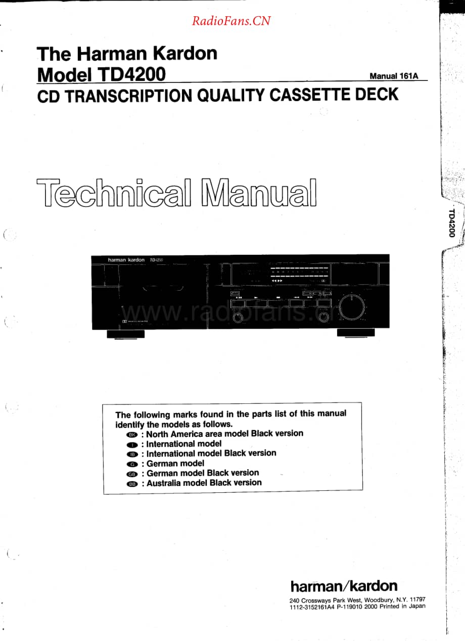 HarmanKardon-TD4200-tape-sm维修电路原理图.pdf_第1页