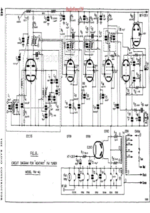 Heathkit-FM4U-tun-sch维修电路原理图.pdf