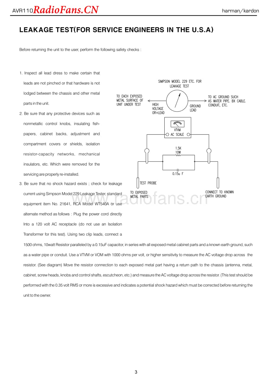 HarmanKardon-AVR110-avr-sm维修电路图 手册.pdf_第3页
