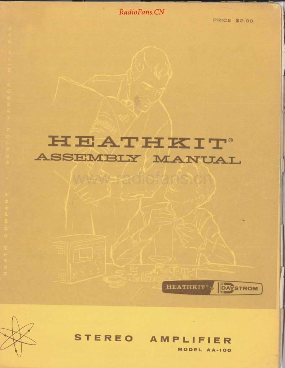 Heathkit-AA100-int-sm1维修电路原理图.pdf_第1页