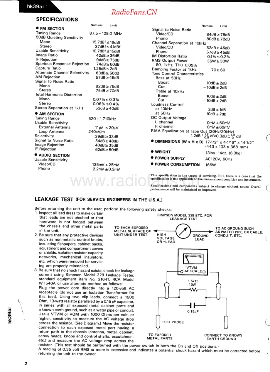 HarmanKardon-HK395I-rec-sm维修电路原理图.pdf_第2页