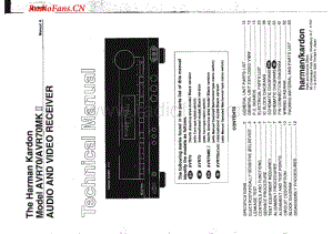 HarmanKardon-AVR70-avr-sm维修电路图 手册.pdf