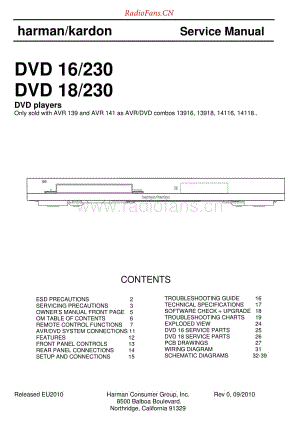 HarmanKardon-DVD18.230-cd-sm维修电路原理图.pdf