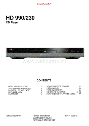 HarmanKardon-HD990.230-cd-sm维修电路原理图.pdf