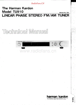 HarmanKardon-TU910-tun-sm维修电路原理图.pdf