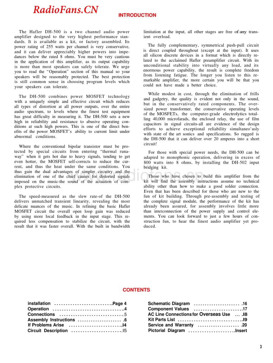 Hafler-DH500-pwr-sm维修电路图 手册.pdf_第3页