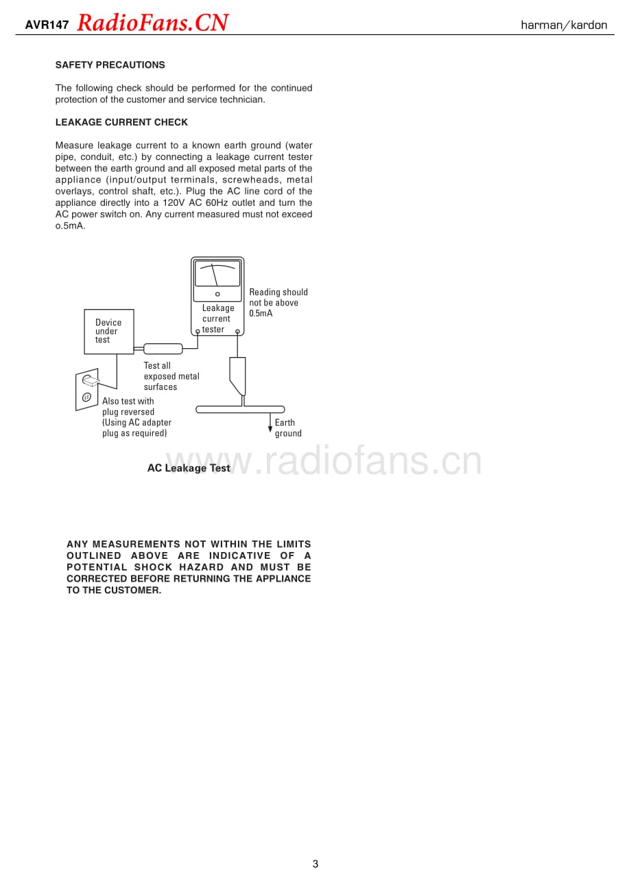 HarmanKardon-AVR147-avr-sm维修电路图 手册.pdf_第3页