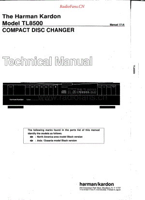 HarmanKardon-TL8500-cd-sm维修电路原理图.pdf