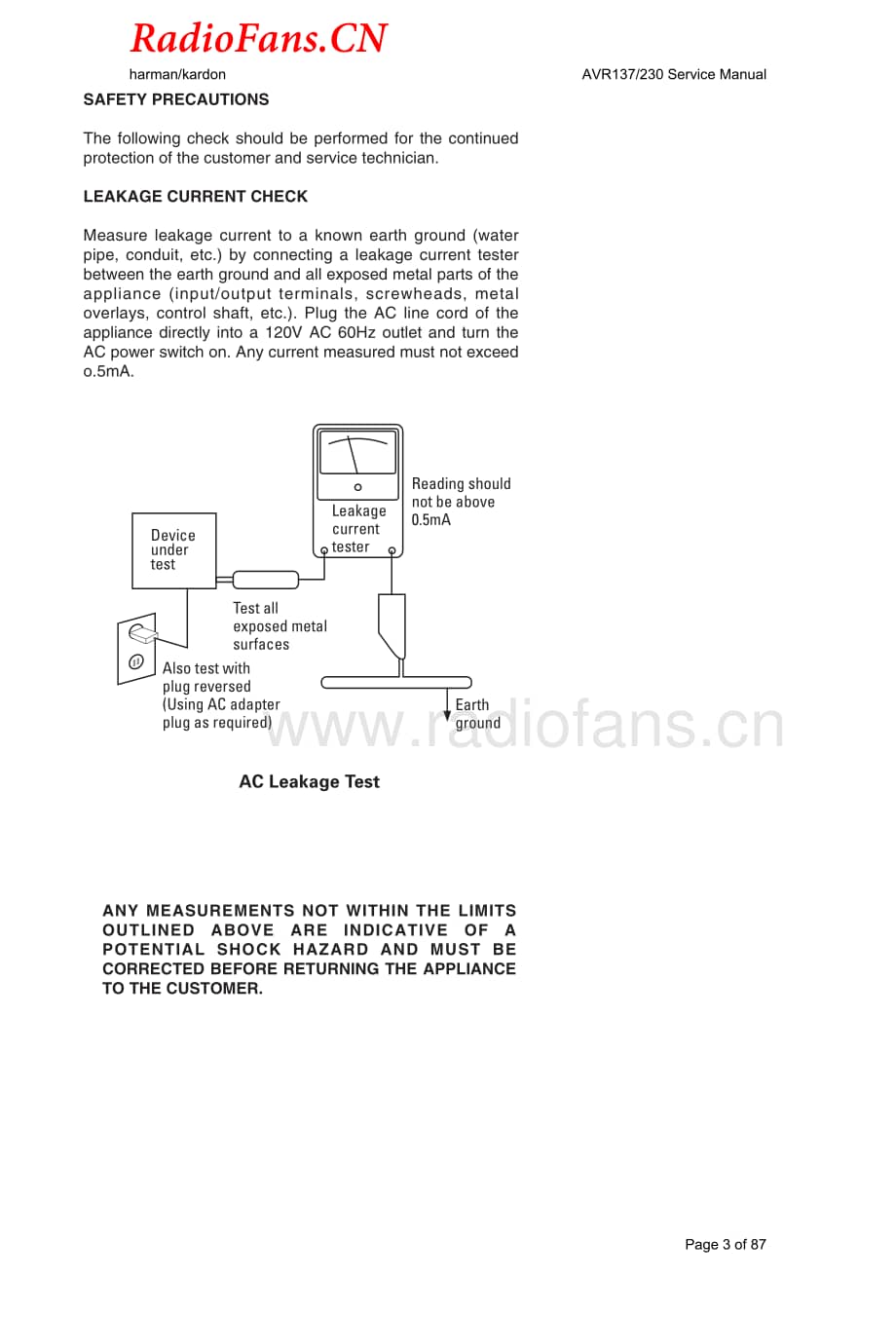 HarmanKardon-AVR137.230-avr-sm维修电路图 手册.pdf_第3页