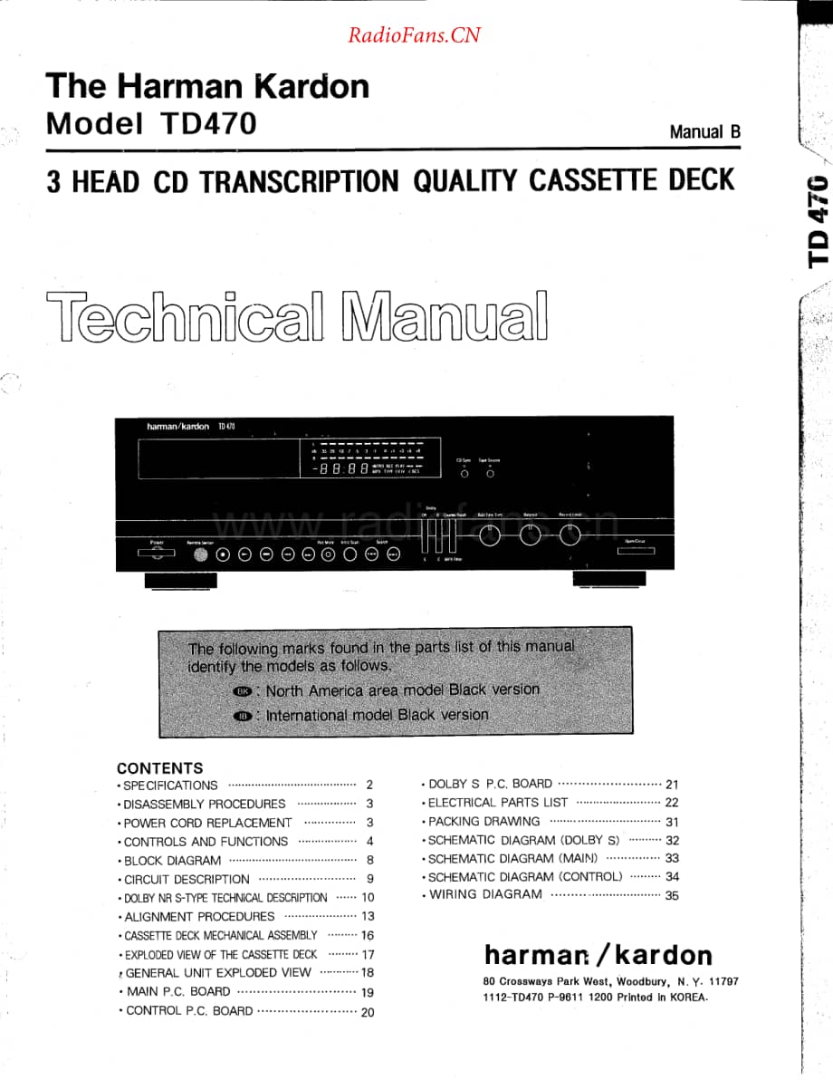 HarmanKardon-TD470-tape-sm维修电路原理图.pdf_第1页