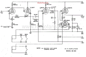 Heathkit-ES201-pwr-sch维修电路原理图.pdf