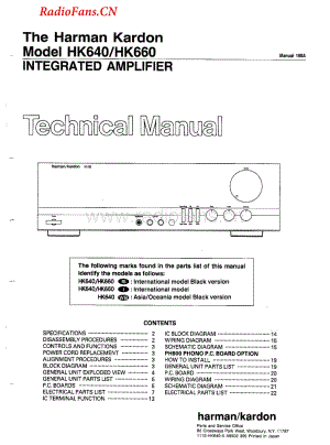 HarmanKardon-660-int-sm维修电路图 手册.pdf