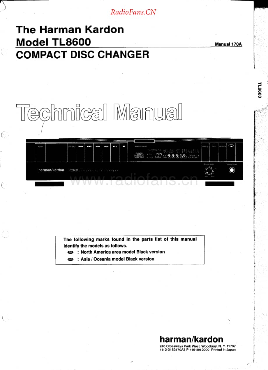 HarmanKardon-TL8600-cd-sm维修电路原理图.pdf_第1页