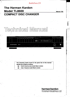 HarmanKardon-TL8600-cd-sm维修电路原理图.pdf