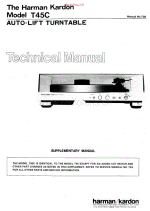 HarmanKardon-T45C-tt-sm维修电路原理图.pdf