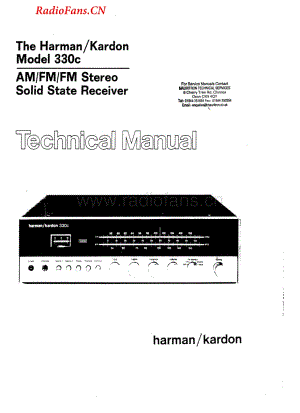 HarmanKardon-330C-rec-sm维修电路图 手册.pdf