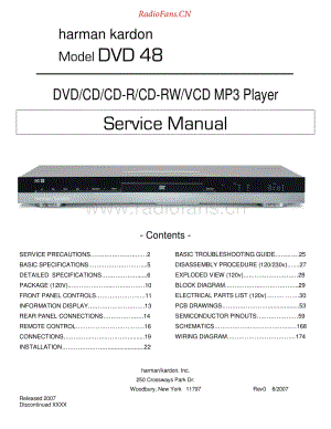 HarmanKardon-DVD48-cd-sm维修电路原理图.pdf
