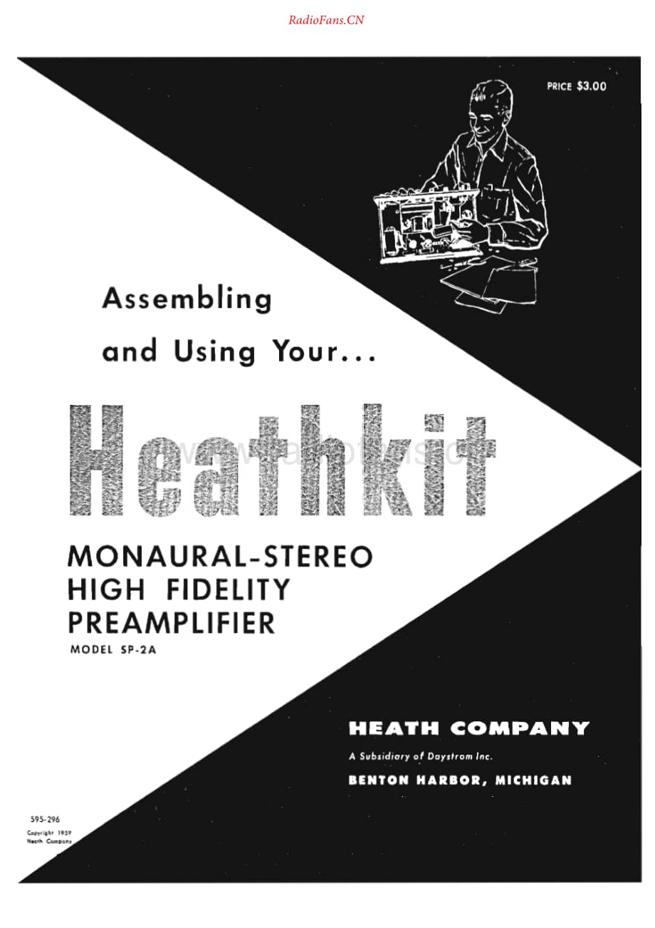 Heathkit-SP2A-pre-sm维修电路原理图.pdf_第1页