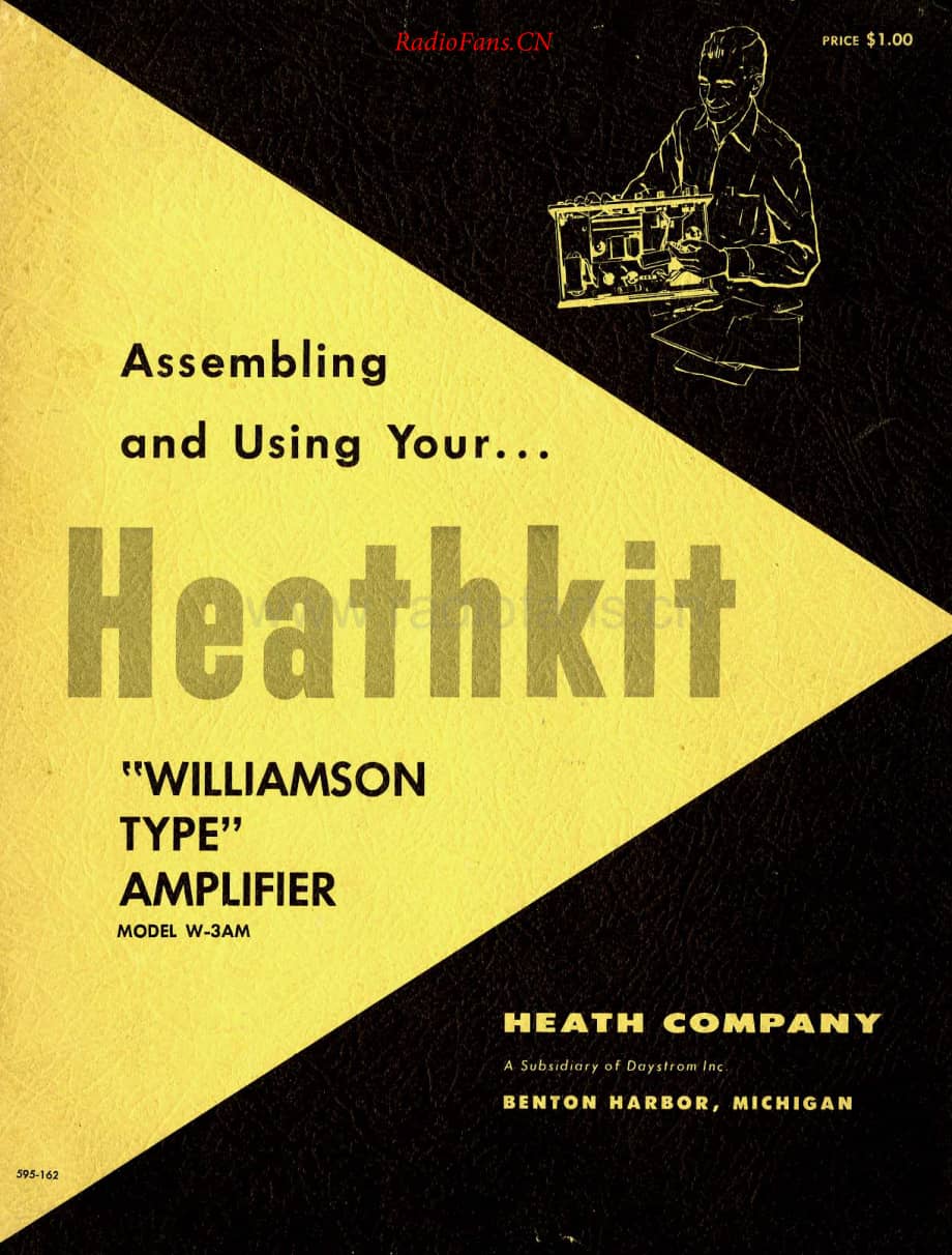 Heathkit-W3AM-pwr-sm维修电路原理图.pdf_第1页