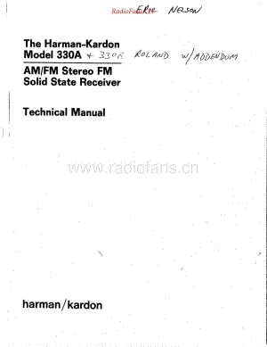 HarmanKardon-HK330A-rec-sm维修电路原理图.pdf