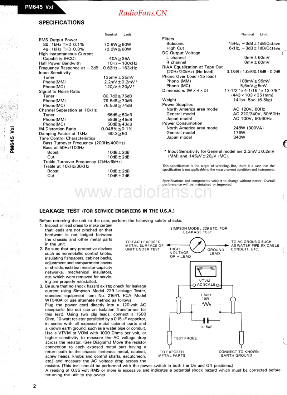 HarmanKardon-PM645VXI-int-sm维修电路原理图.pdf_第2页