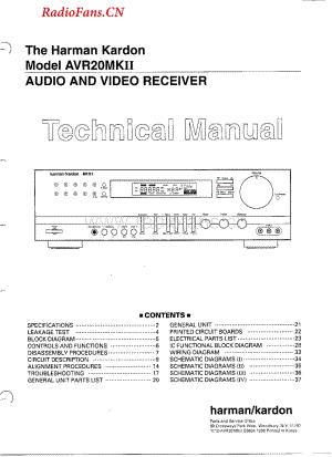 HarmanKardon-AVR20MK2-avr-sm维修电路图 手册.pdf