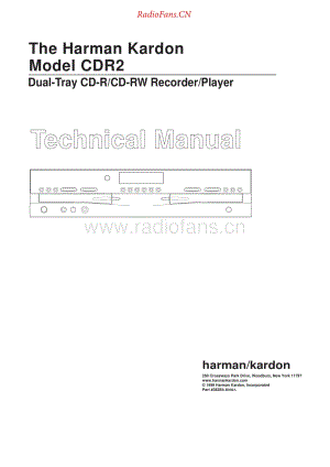 HarmanKardon-CDR2-cd-sm维修电路原理图.pdf