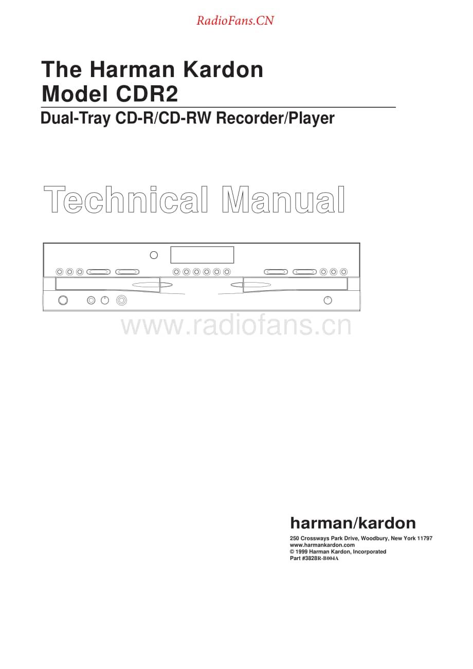 HarmanKardon-CDR2-cd-sm维修电路原理图.pdf_第1页