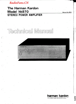 HarmanKardon-870-pwr-sm维修电路图 手册.pdf