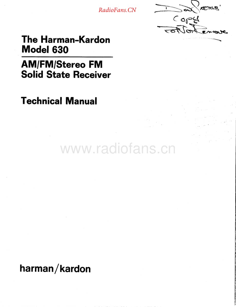 HarmanKardon-HK630-rec-sm1维修电路原理图.pdf_第1页